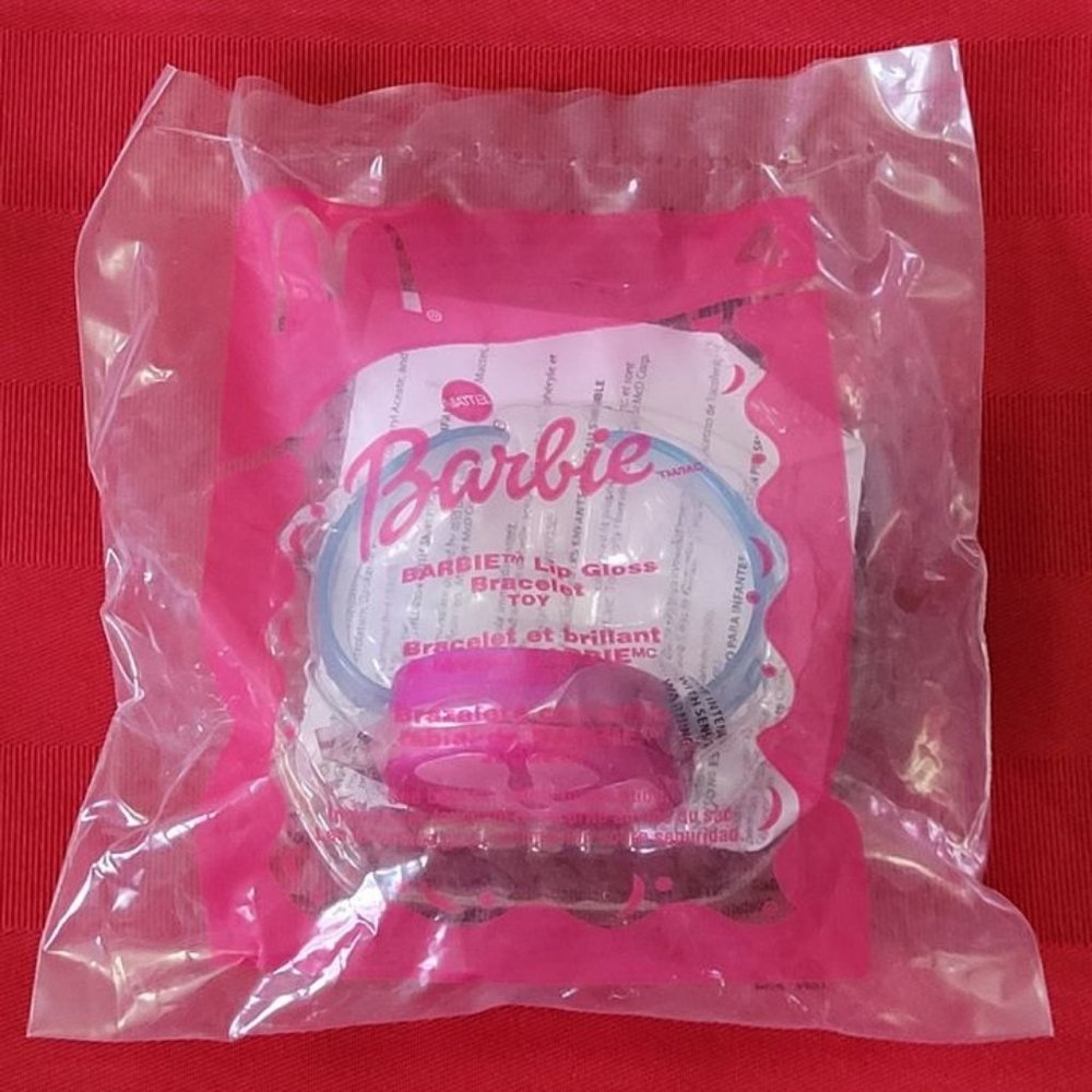 2003 BARBIE, LIP GLOSS BRACELET, MINT IN THE PACKAGE!!!
